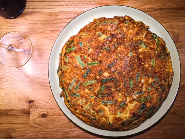 Asparagus Tortilla (Spanish Omelet)